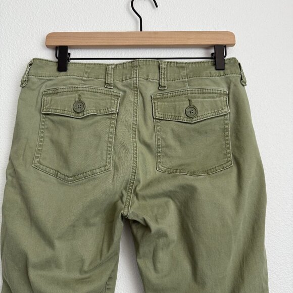 🌻 Cabi Green Traveler Pants #5076 - Picture 3 of 10